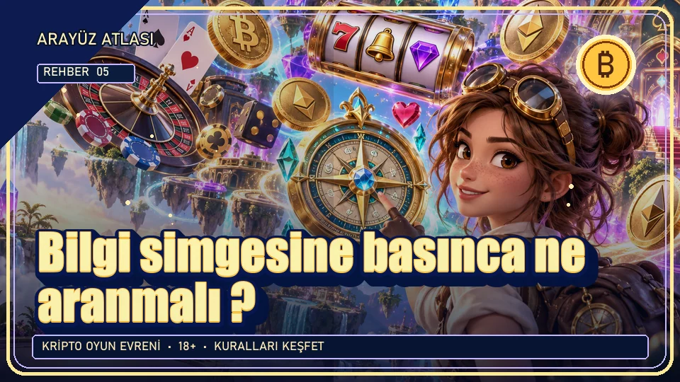 Bilgi simgesine basınca ne aranmalı? için kripto temalı oyun kapağı