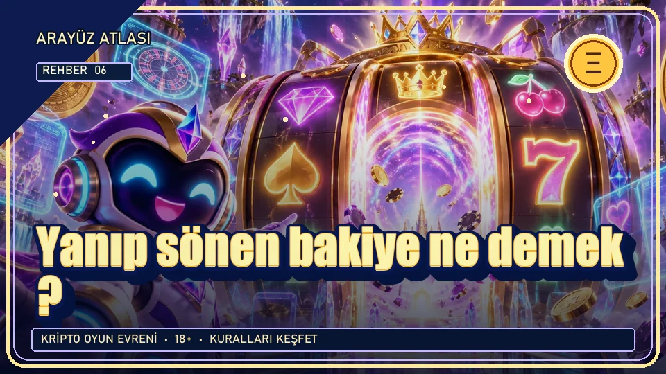 Yanıp sönen bakiye ne demek? için kripto temalı oyun kapağı